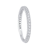 Diamond Wedding Band in 14K White Gold