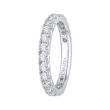 Diamond Wedding Band in 14K White Gold