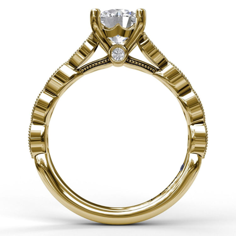 Vintage Marquise Shaped Engagement Ring