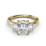 14Kt Yellow Gold Bridal  Engagement Rings