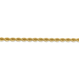14k 3.65mm Regular Rope Chain