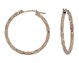14K FASHION JEWELRY
Brand: CANDELA INC.      
14 Karat Yellow Twisted Hoop Earrings