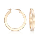 14K FASHION JEWELRY
Brand: CANDELA INC.         
14 Karat Yellow 2MM Square Hoop Earrings
