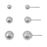 14K FASHION JEWELRY
Brand: CANDELA INC.       
10 Karat White Ball Set 3/4/5MM