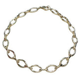 14 Karat Yellow 7" Oval Link Bracelet