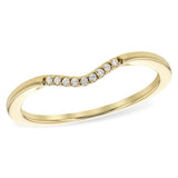 14KT Gold Ladies Diamond Wedding Ring