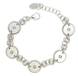 GF SS JEWELRY
Brand: FREDERIC DUCLOS
Sterling Silve Ivonna Disc Adjustable Bracelet