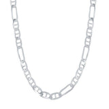 Sterling Silver 6mm Figaro Gucci 22