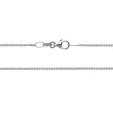 Sterling Silver-Rhodium Plated 24