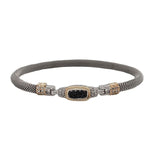 Sterling Silver Classic Mesh Bangle 7