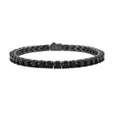 Bulova Mens Bracelet Color: Black Width: 5MM