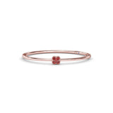 Magnolia Ruby Bangle