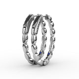 Flawless Filigree Diamond Hoops 
