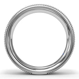 Sandblast Finish Men's Band