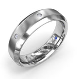 Sandblast Finish Men's Band