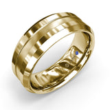 Sandblast Finish Men's Band