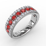 No One Like You Ruby and Diamond Ring