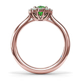 Dazzling Emerald and Diamond Ring 