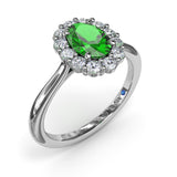 Dazzling Emerald and Diamond Ring 