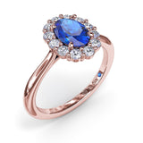 Dazzling Sapphire and Diamond Ring 