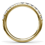 Baguette Diamond Wedding Band