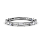 Baguette Diamond Wedding Band