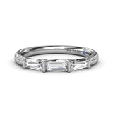 Baguette Diamond Wedding Band