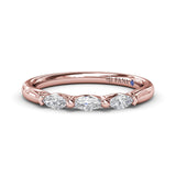 Marquise Diamond Wedding Band