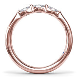 Marquise Diamond Wedding Band