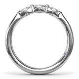 Marquise Diamond Wedding Band