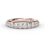 Pave Diamond Anniversary Band