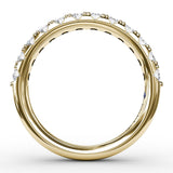 Pave Diamond Anniversary Band