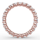 Shared Prong Eternity Band