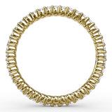 Classic Round Shared Prong Eternity Band 