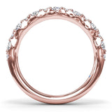 Round Cluster Diamond Ring
