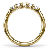 Round Diamond Anniversary Band