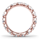 Round Diamond Eternity Band