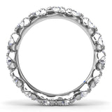 Round Diamond Eternity Band