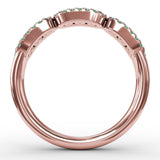 Petite And Precious Emerald And Diamond Ring 