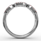 Petite And Precious Ruby And Diamond Ring 