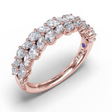 Marquise Cluster Diamond Ring 