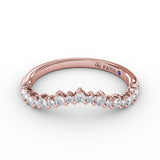 Shared Prong Diamond Band 