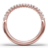 Shared Prong Diamond Band 
