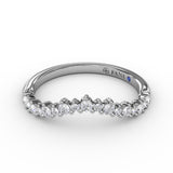 Shared Prong Diamond Band 