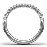 Shared Prong Diamond Band 