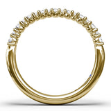 Shared Prong Diamond Band 