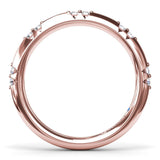 Flush Setting Diamond Band