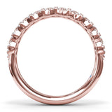 Marquise Shaped Diamond Band