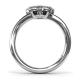 Magnolia Wave Diamond Ring