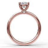 Classic Oval Cut Solitaire